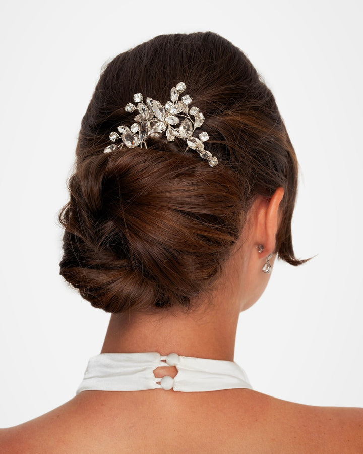Bridal Rhinestone Hairpins, Set of 3