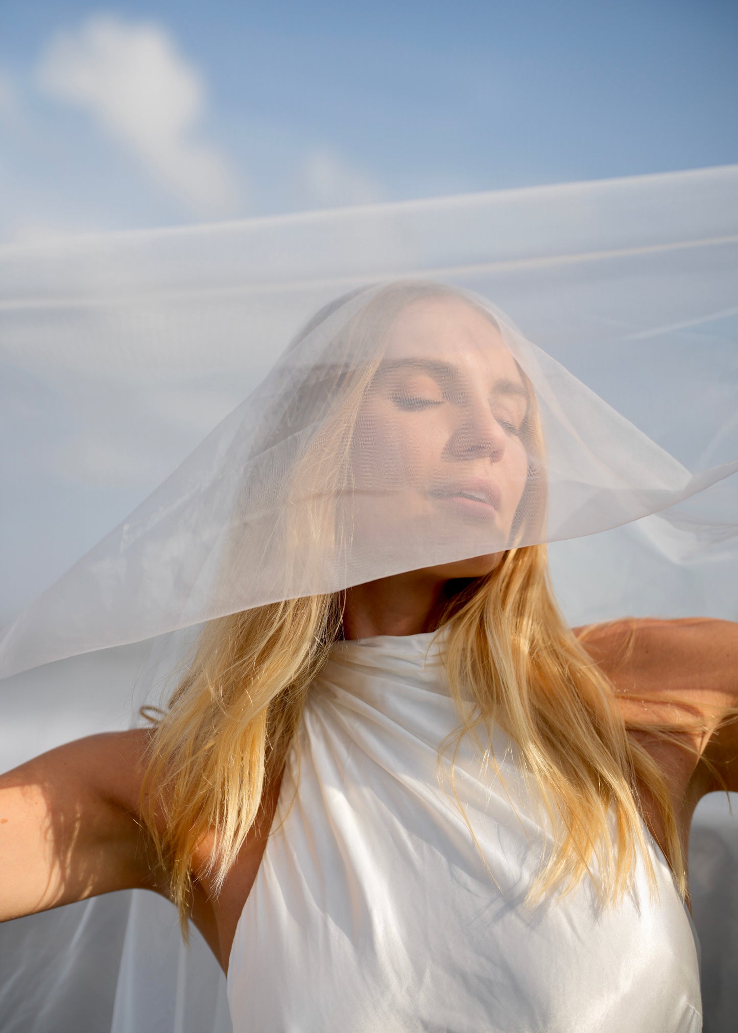FOR MEG, ILLUSION TULLE, SIMPLE PLAIN CLASSIC VEIL, CATHEDRAL LENGTH, TWO TIER