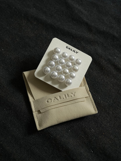 BRIDAL PEARL VEIL WEIGHTS (SET OF 16)