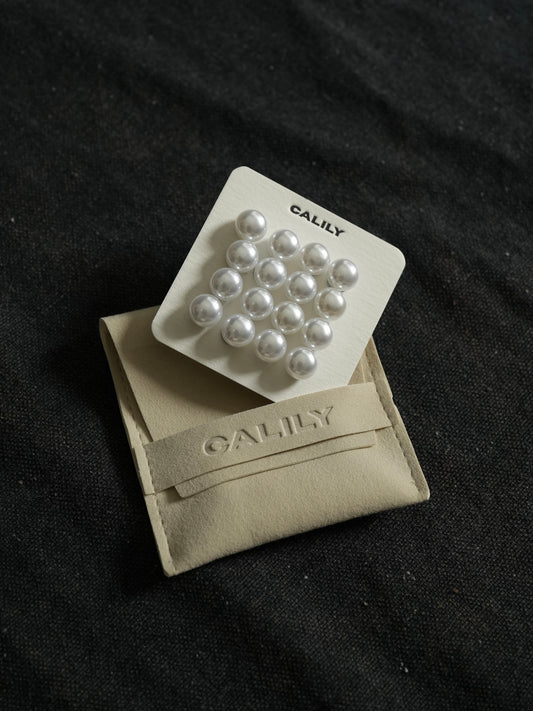 BRIDAL PEARL VEIL WEIGHTS (SET OF 16)