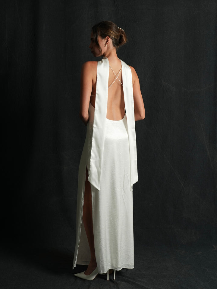 Mulberry Silk Fingertip Bridal Neck Scarf