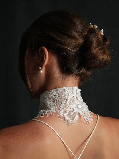 For Bell- Chantilly Lace Choker