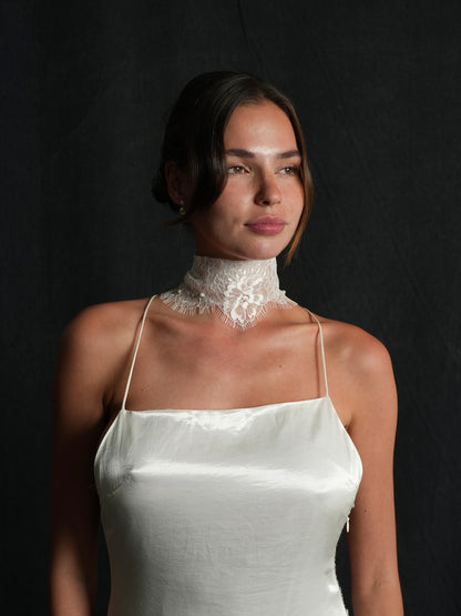 For Bell- Chantilly Lace Choker