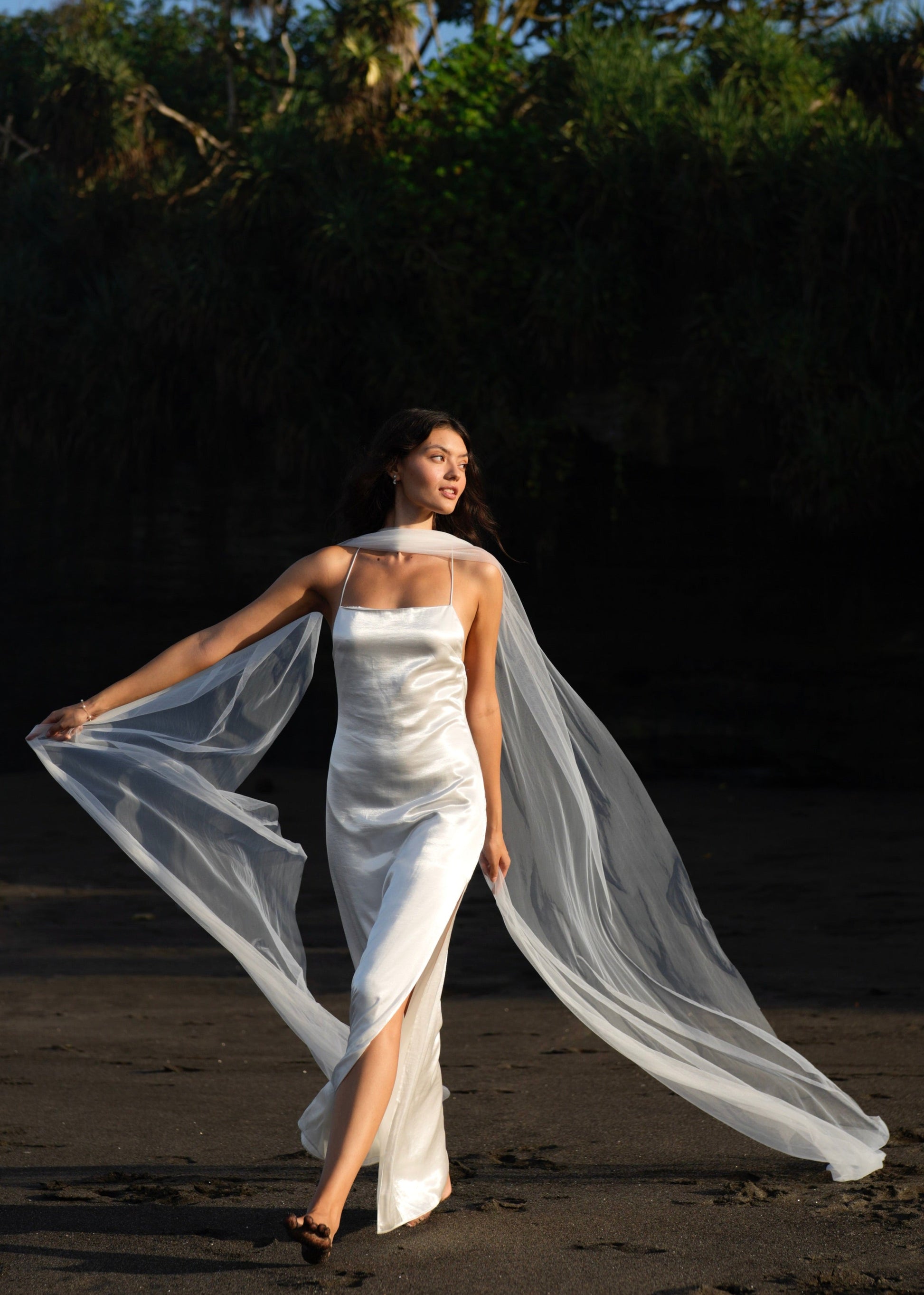 Bridal Tulle Neck Scarf Bridal Tulle Neck Scarf