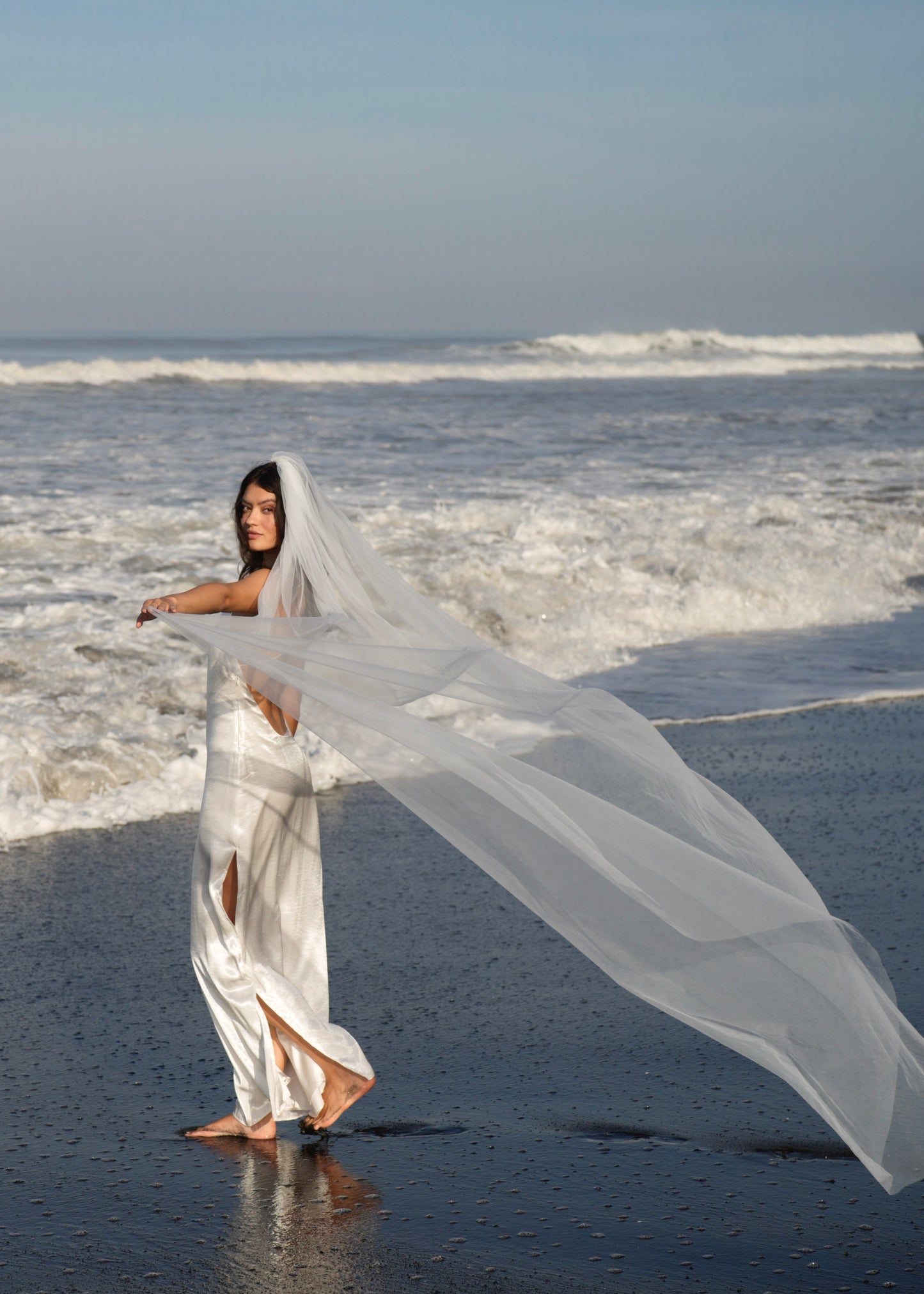 SIMPLE PLAIN CLASSIC VEIL, CATHEDRAL LENGTH, SINGLE TIER