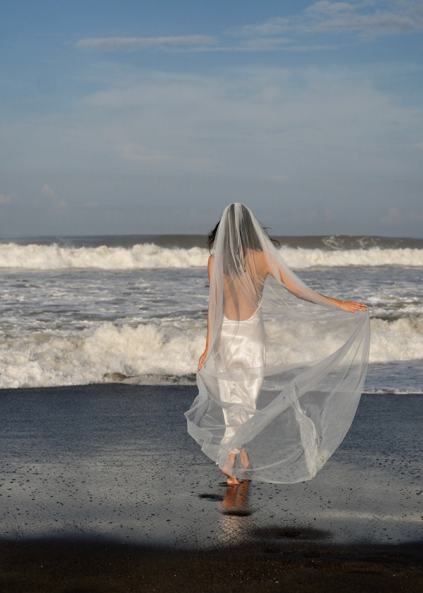 SIMPLE PLAIN CLASSIC VEIL, CATHEDRAL LENGTH, SINGLE TIER
