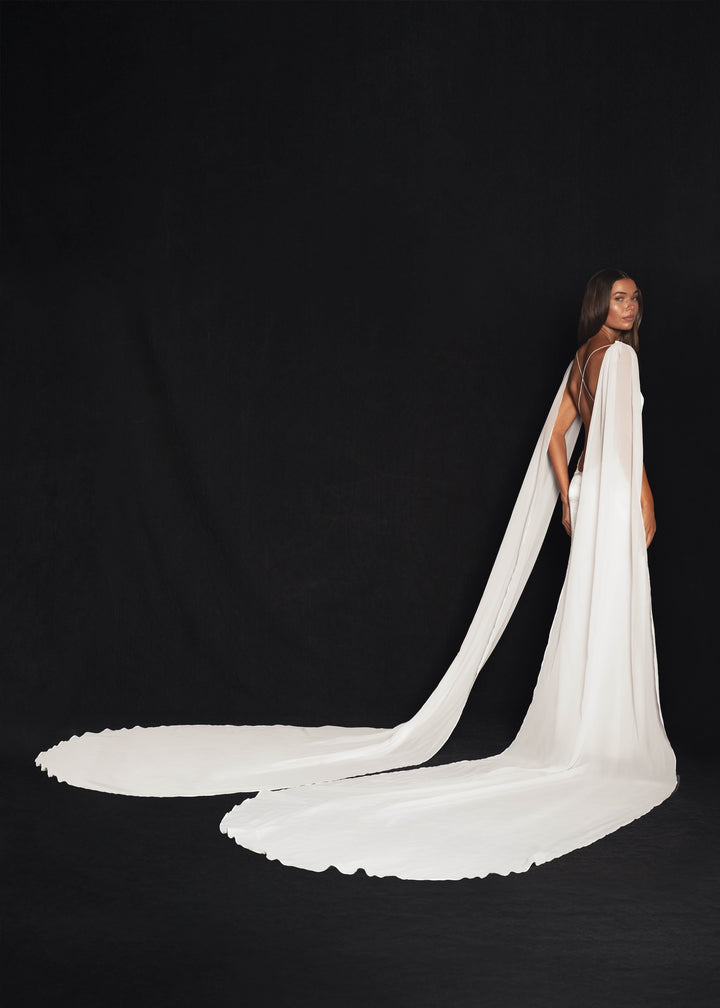 Bridal Chiffon Wings