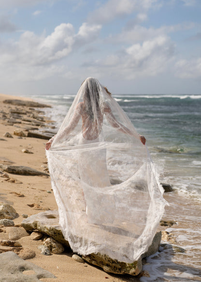 FOR SABRINA- CHANTILLY ALL OVER LACE VEIL, SINGLE TIER, CATHEDRAL LENGTH